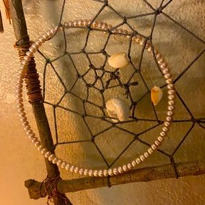 Freshwater cultured pearl choker